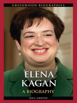 cover image of Elena Kagan